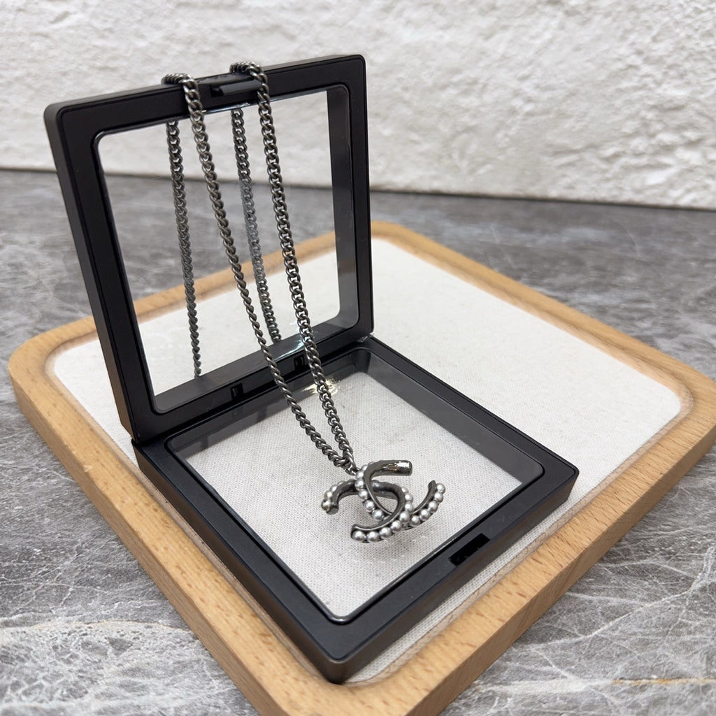 Chanel Black Necklace