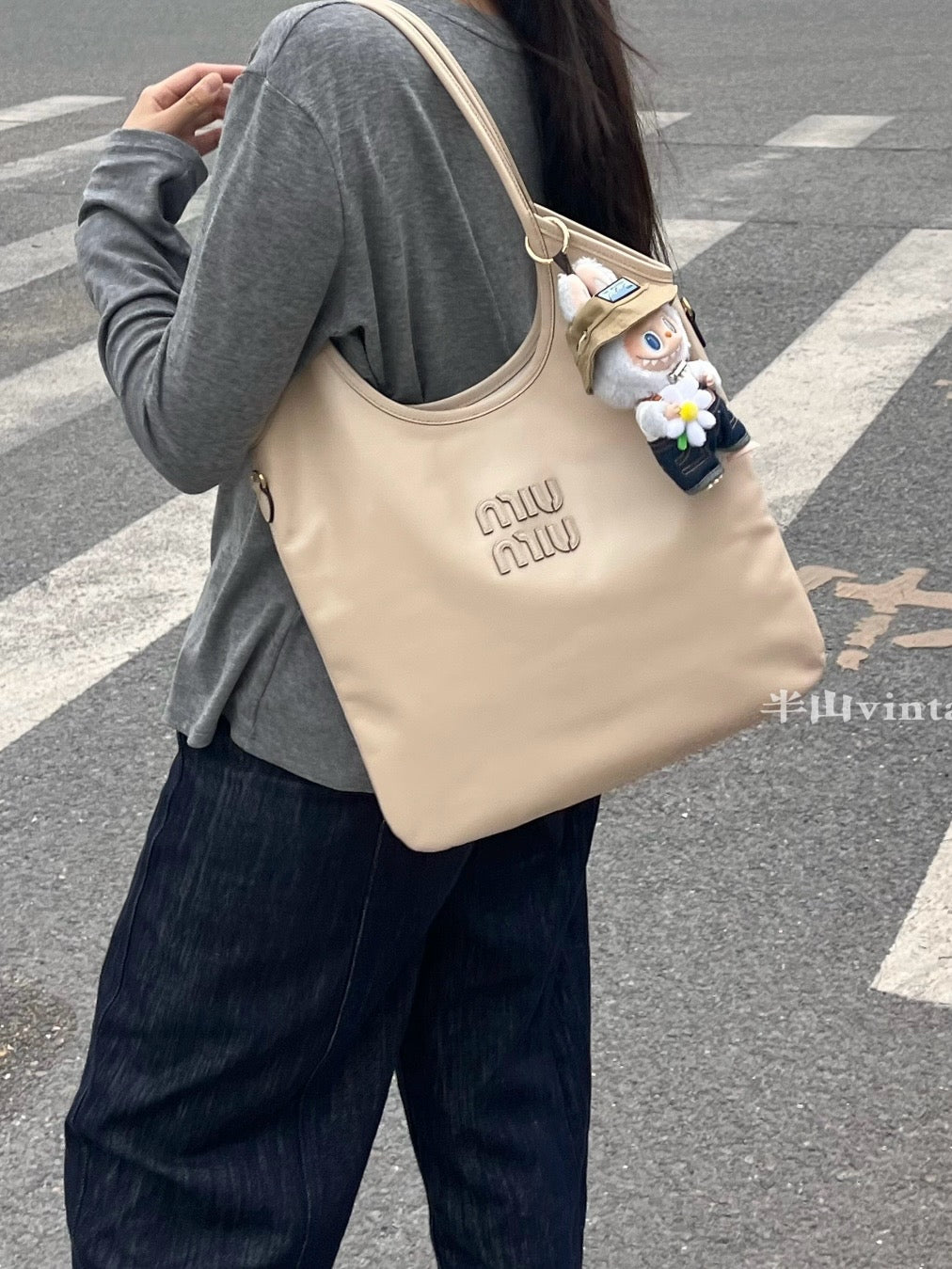 Miu Miu Beige Tote
