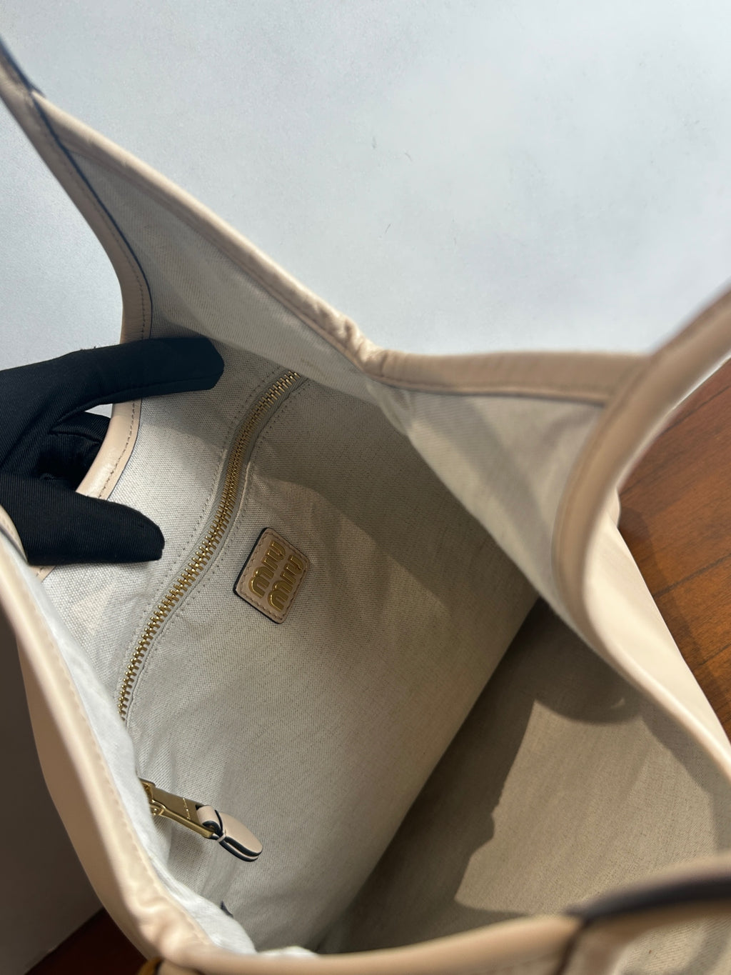 Miu Miu Beige Tote