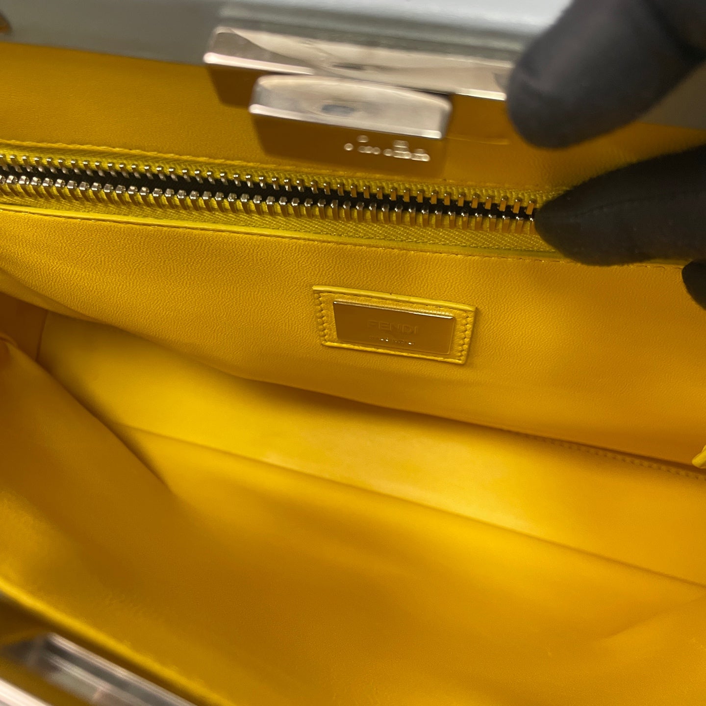 Fendi Yellow Crossbody