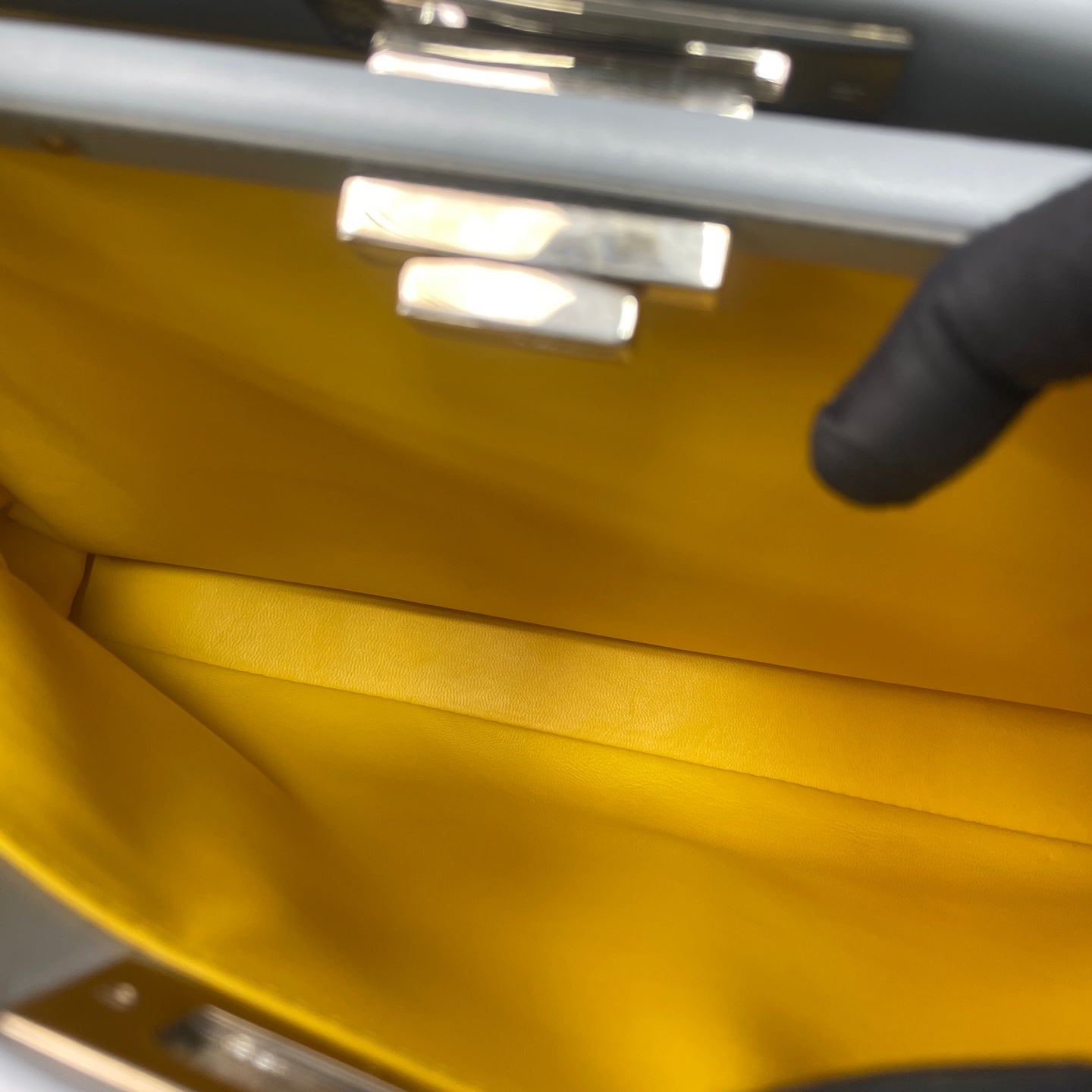 Fendi Yellow Crossbody