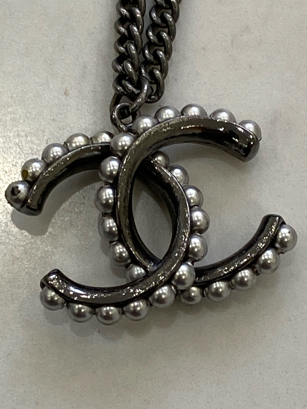 Chanel Black Necklace