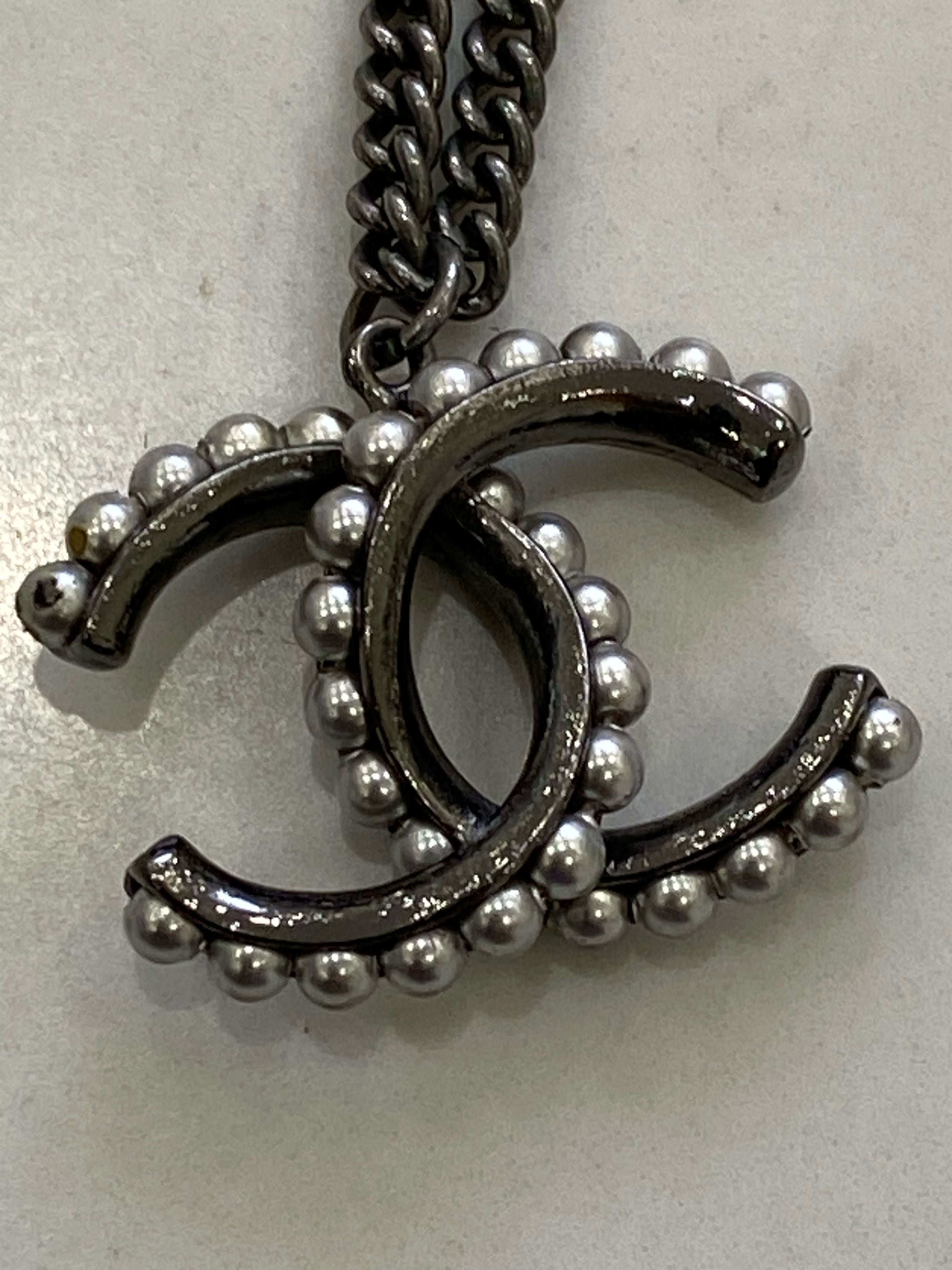 Chanel Black Necklace