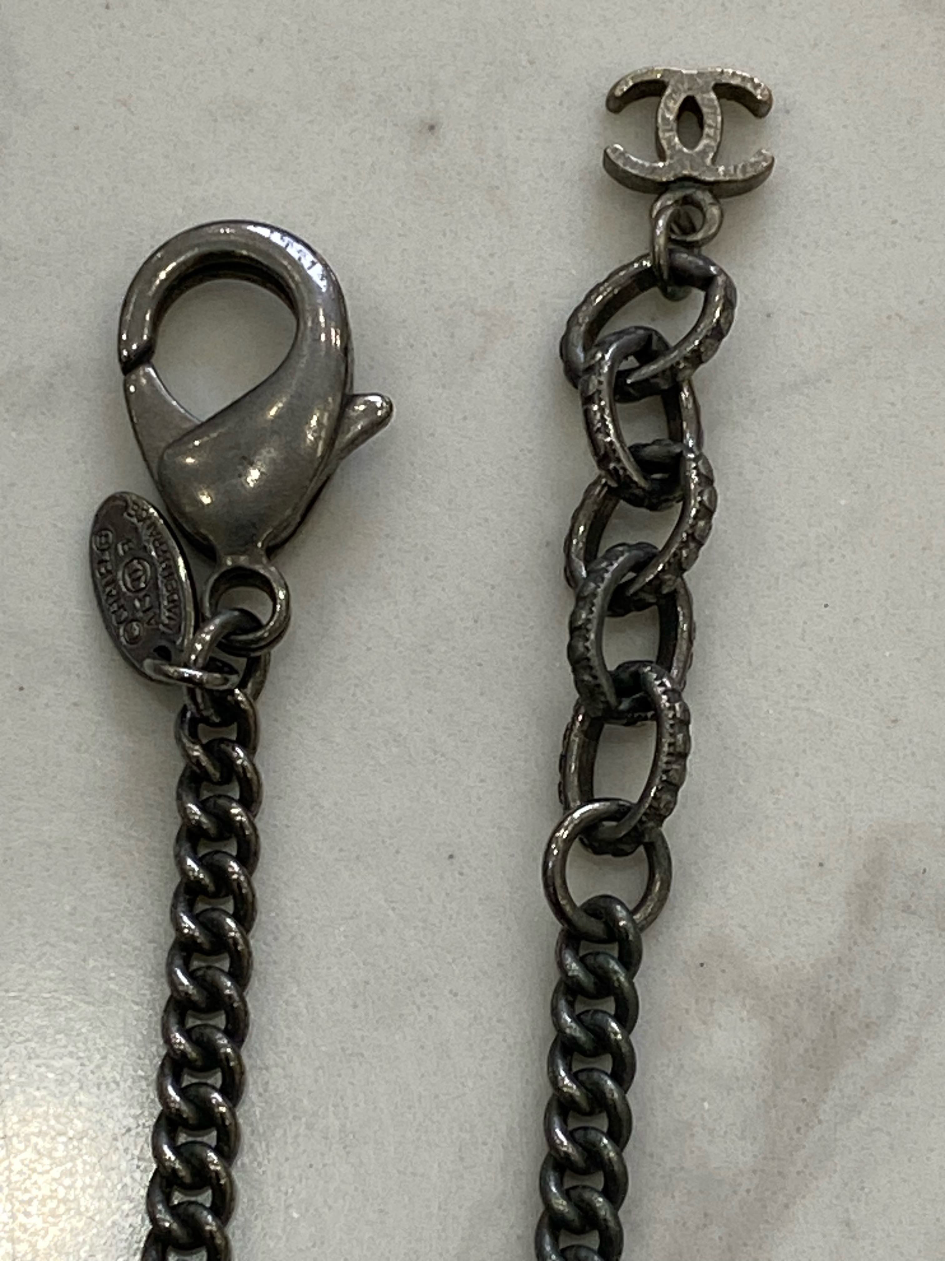 Chanel Black Necklace