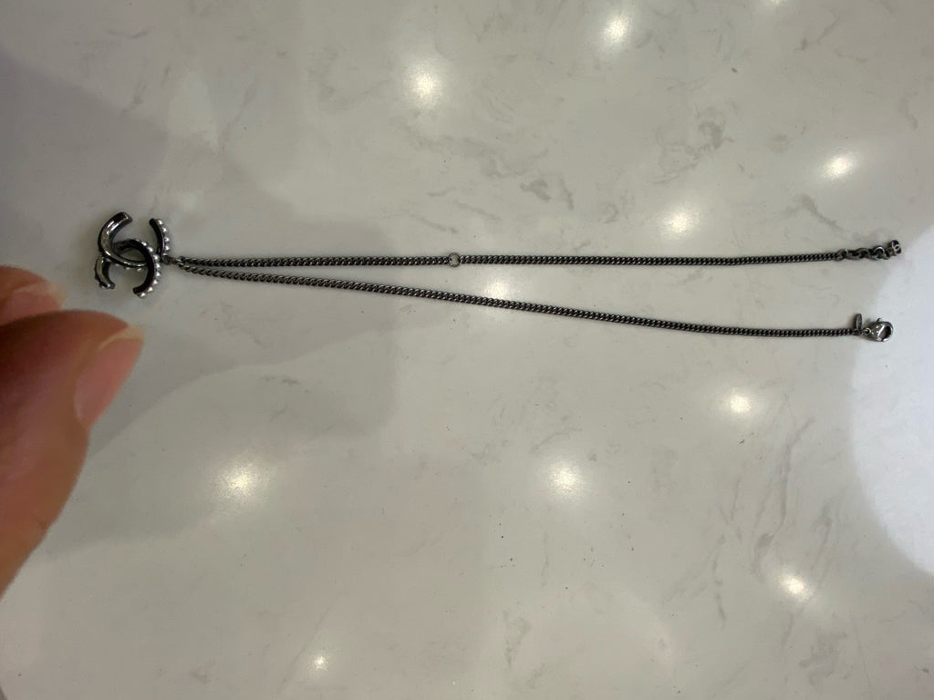 Chanel Black Necklace