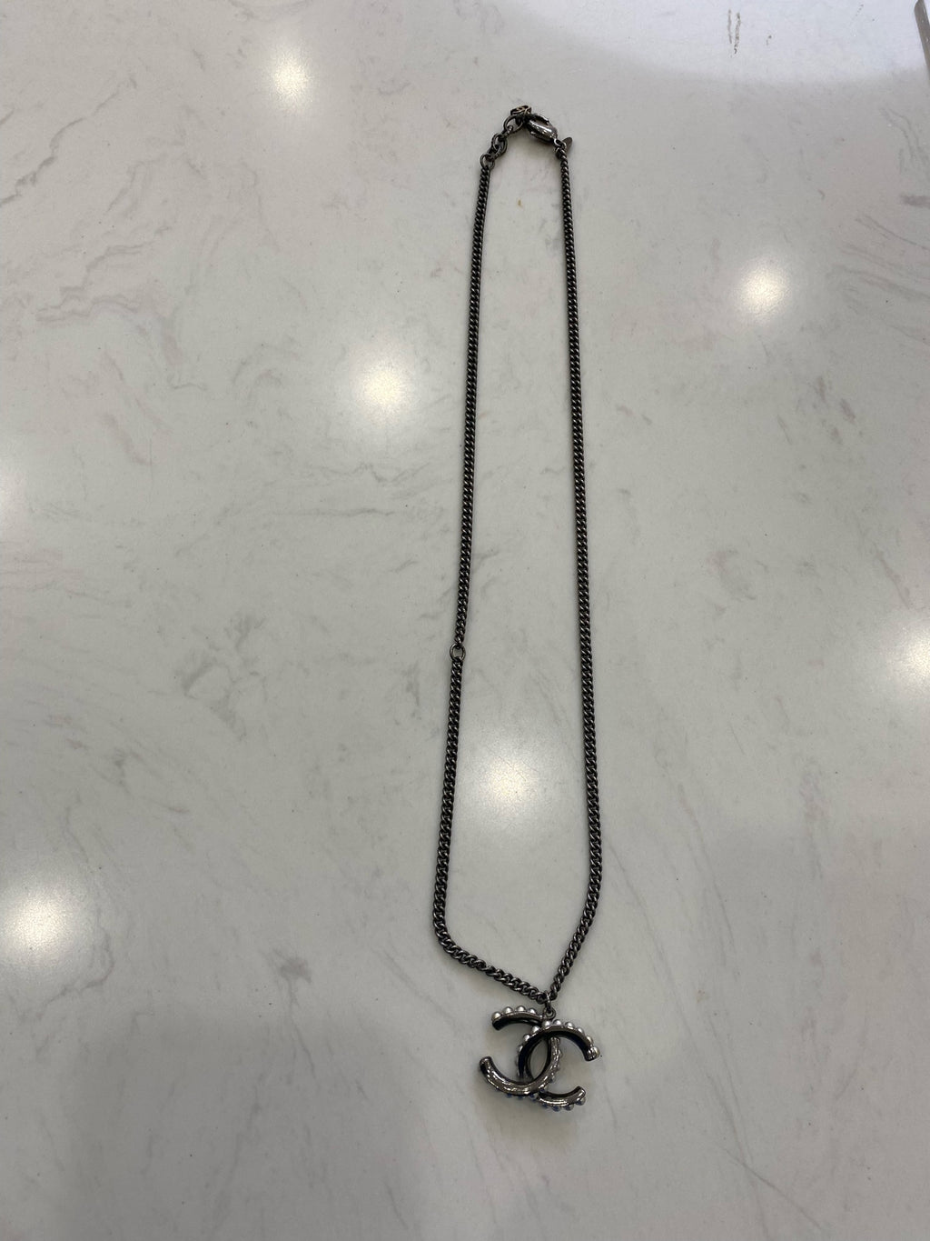 Chanel Black Necklace