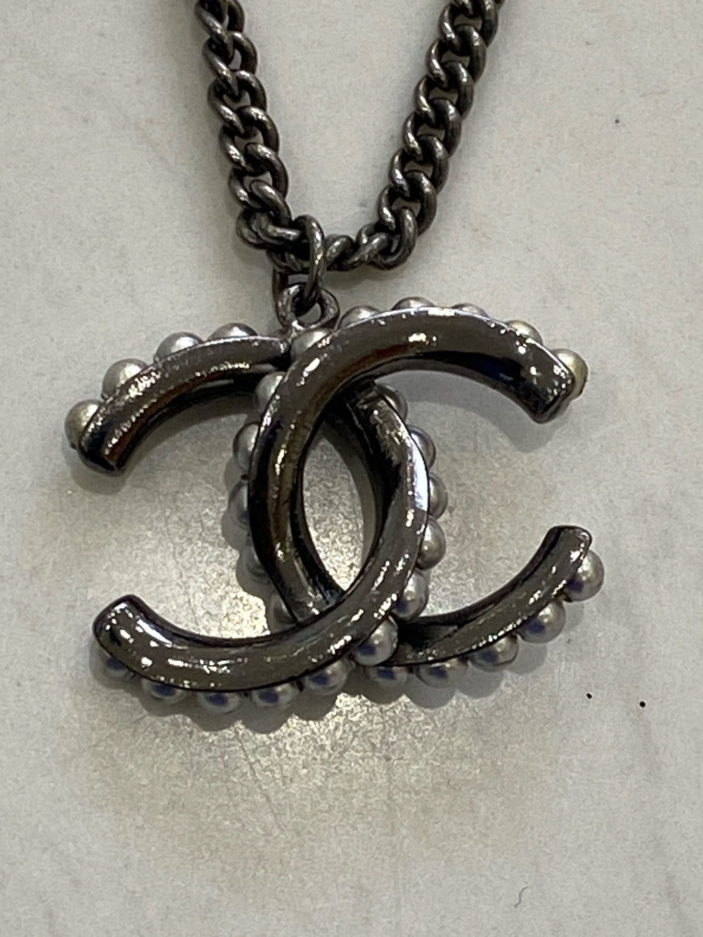 Chanel Black Necklace