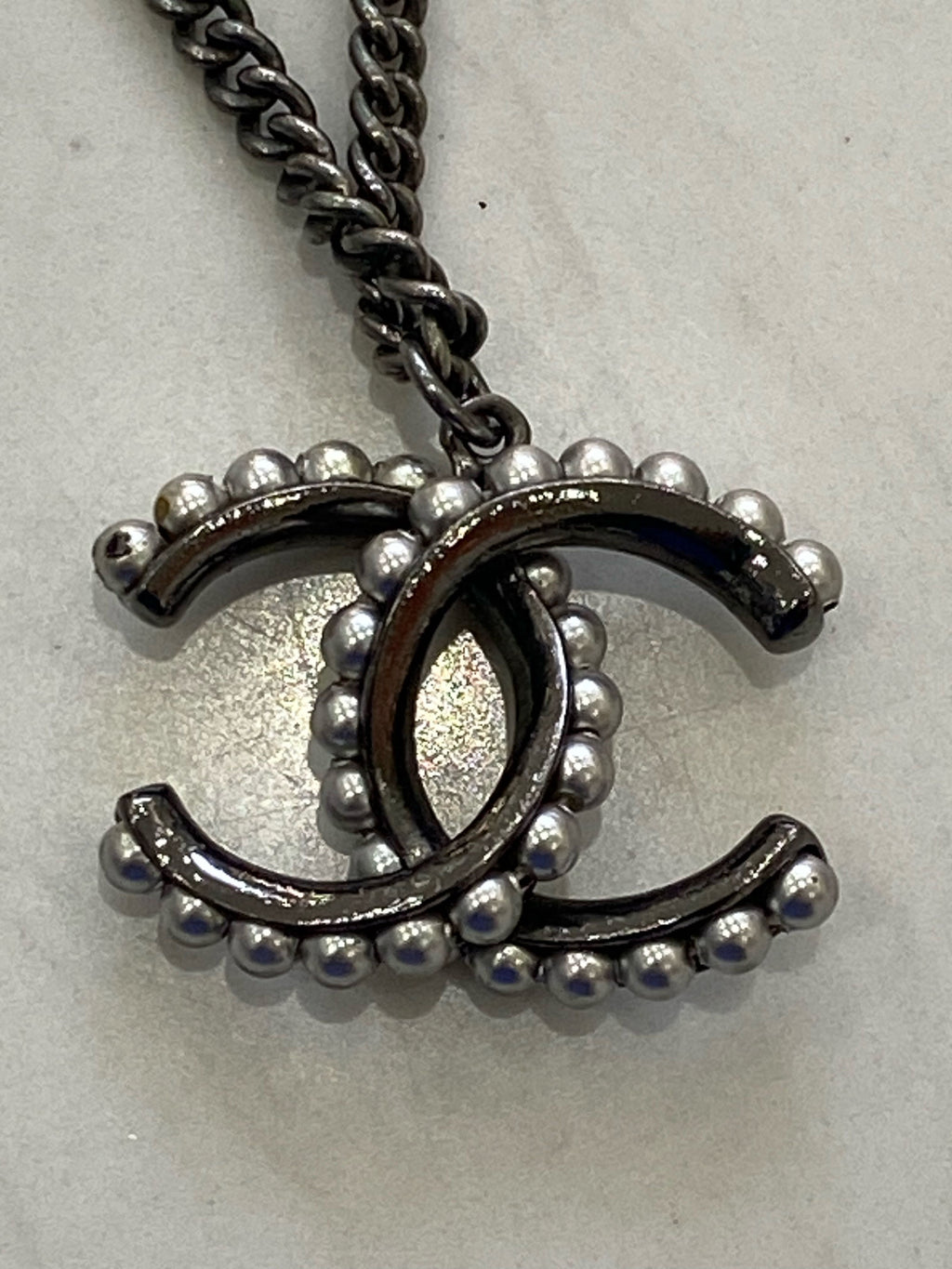 Chanel Black Necklace