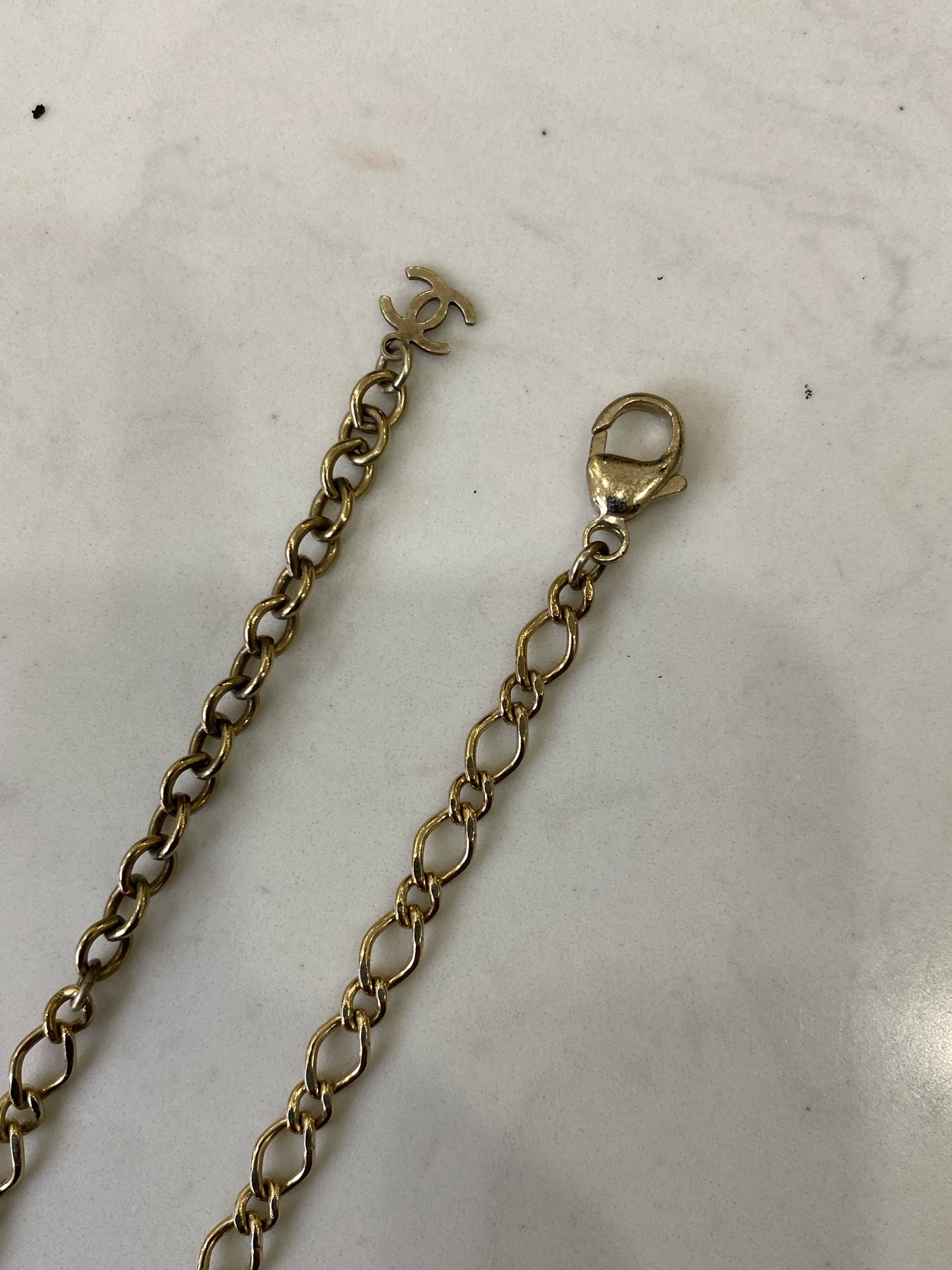 Chanel Blue Necklace