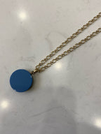 Chanel Blue Necklace