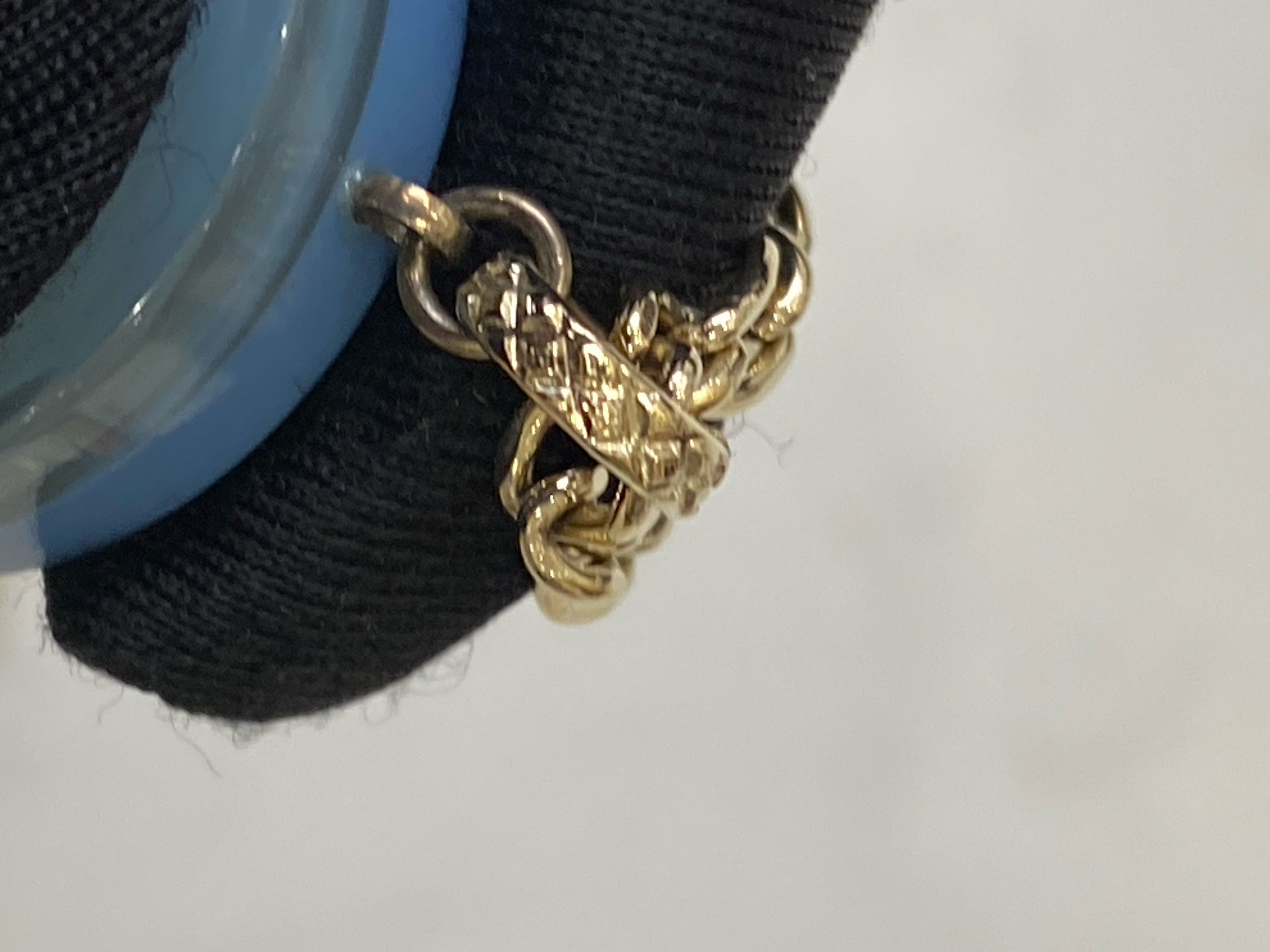 Chanel Blue Necklace