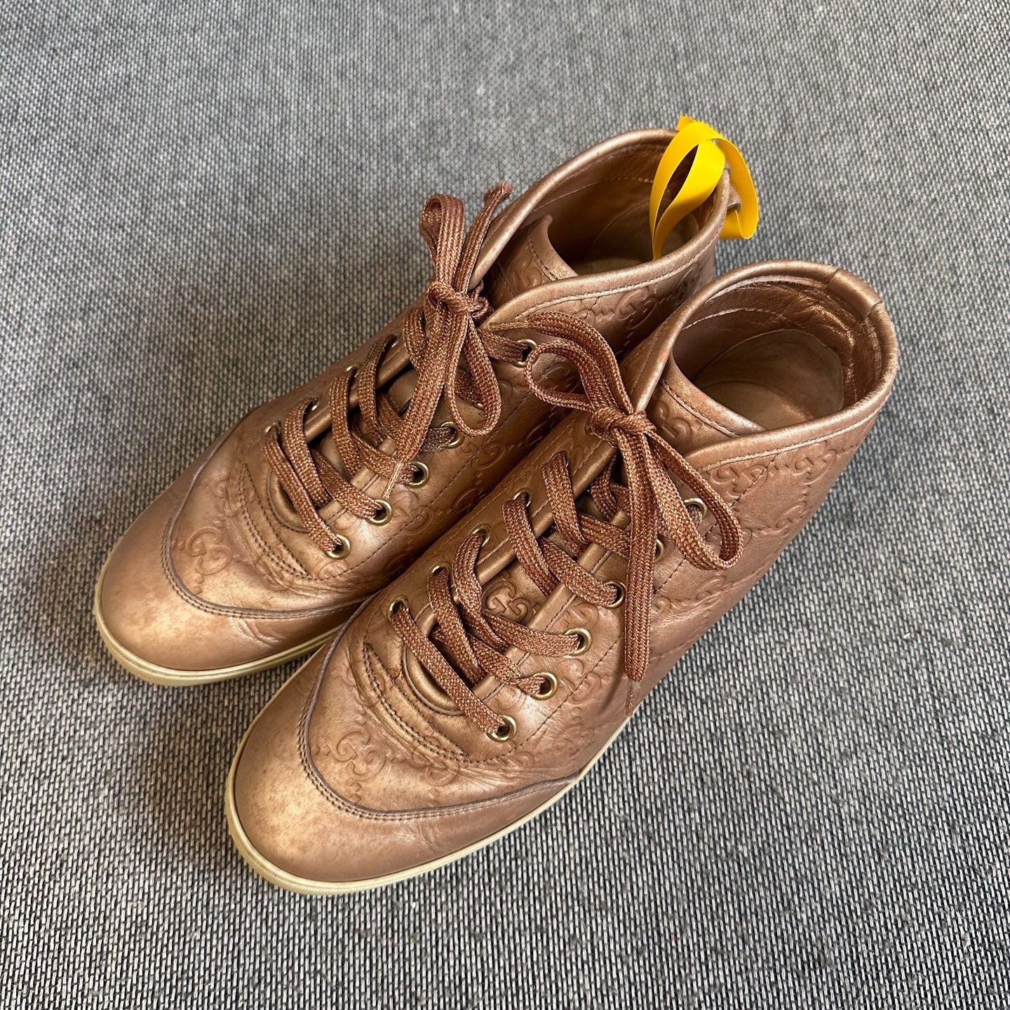 Gucci Rose gold Skate shoes