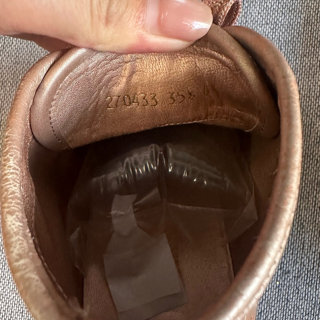 Gucci Rose gold Skate shoes