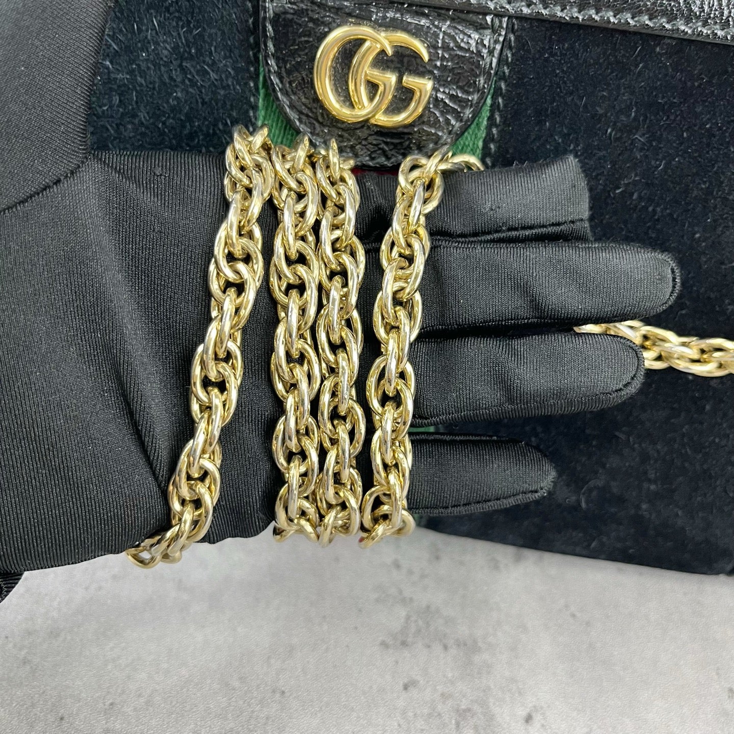 Gucci Velvet Black 503877-D6ZYG-1060