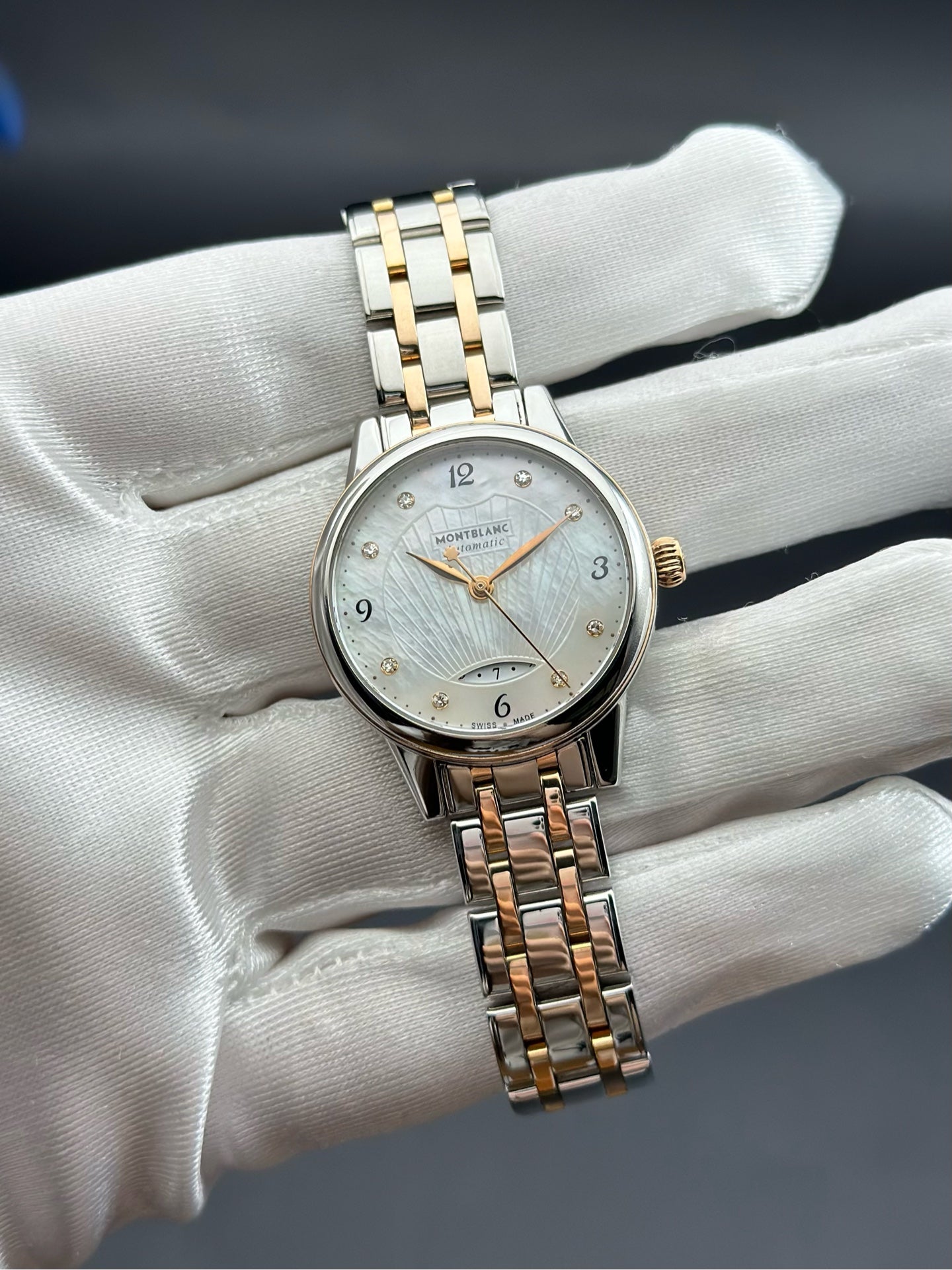 Montblanc Rose gold Mechanical watch