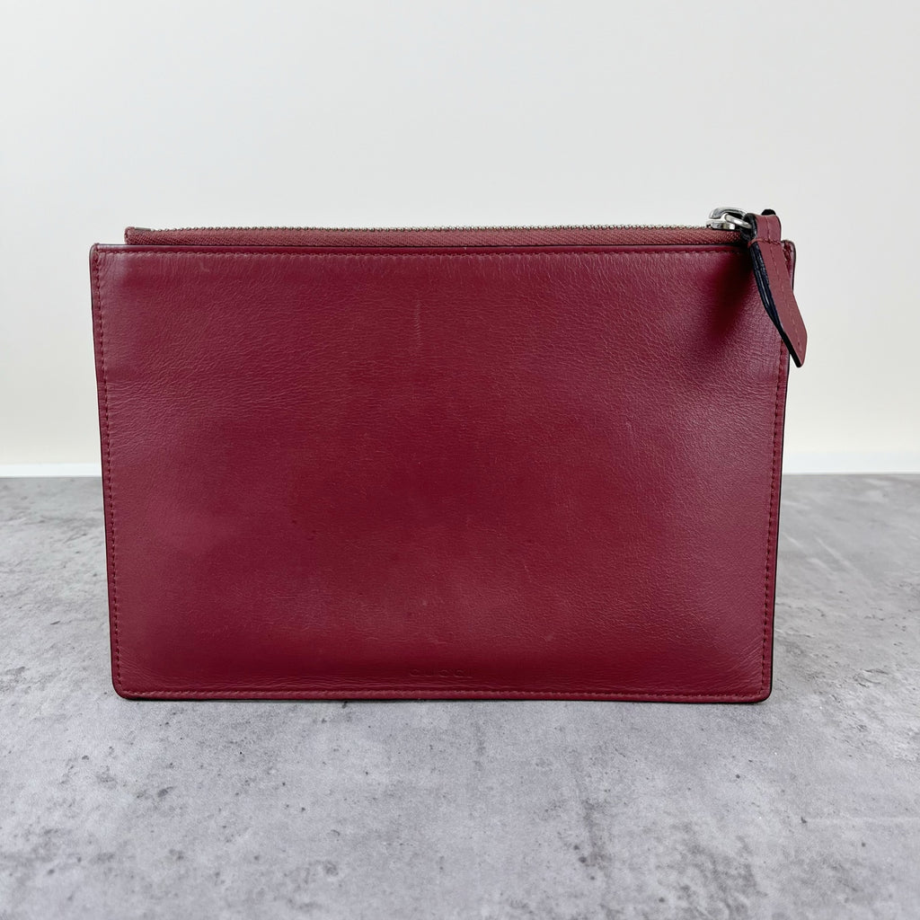 Gucci Red Clutch 410807-KU23N-8693