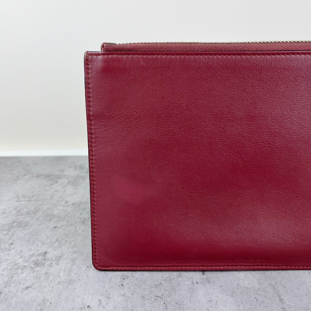 Gucci Red Clutch 410807-KU23N-8693