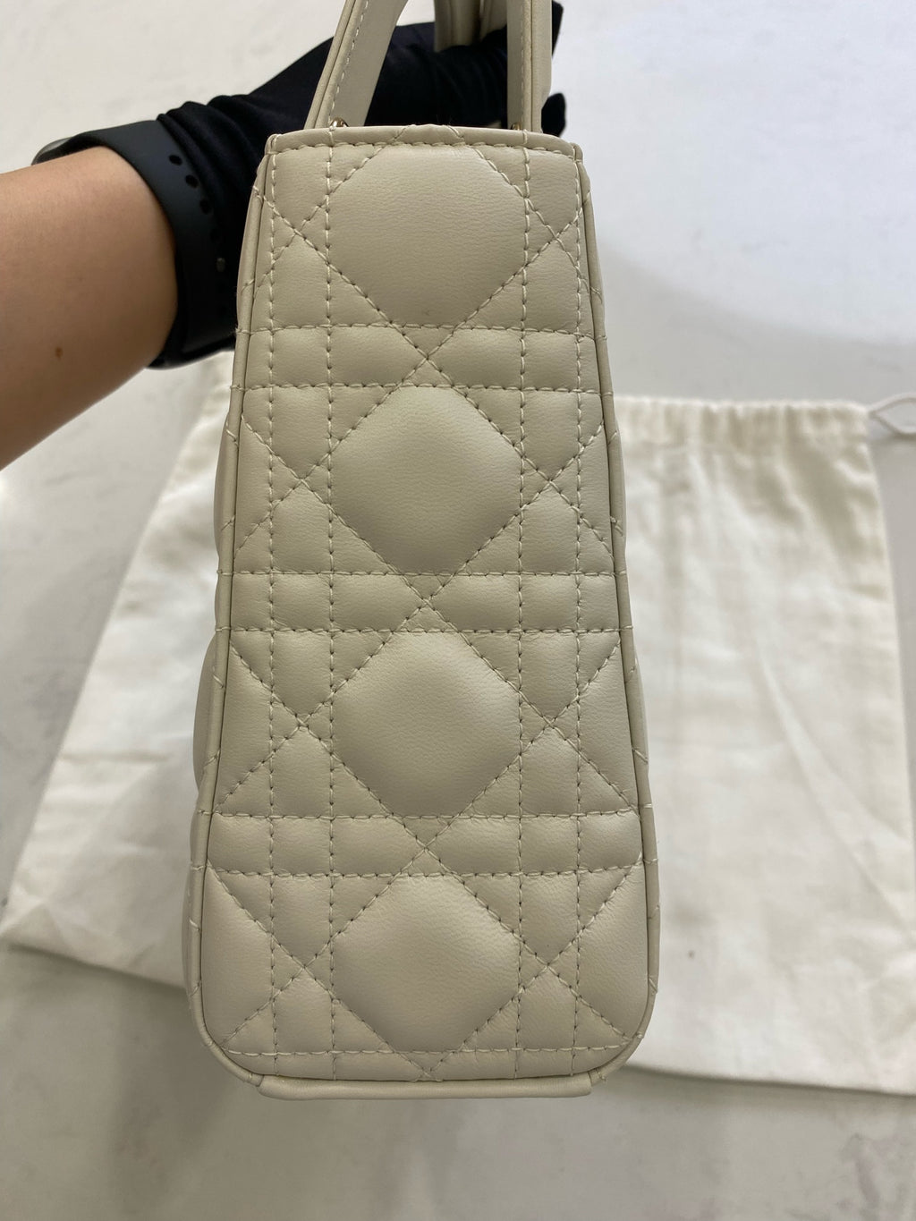 Dior Metal White Crossbody