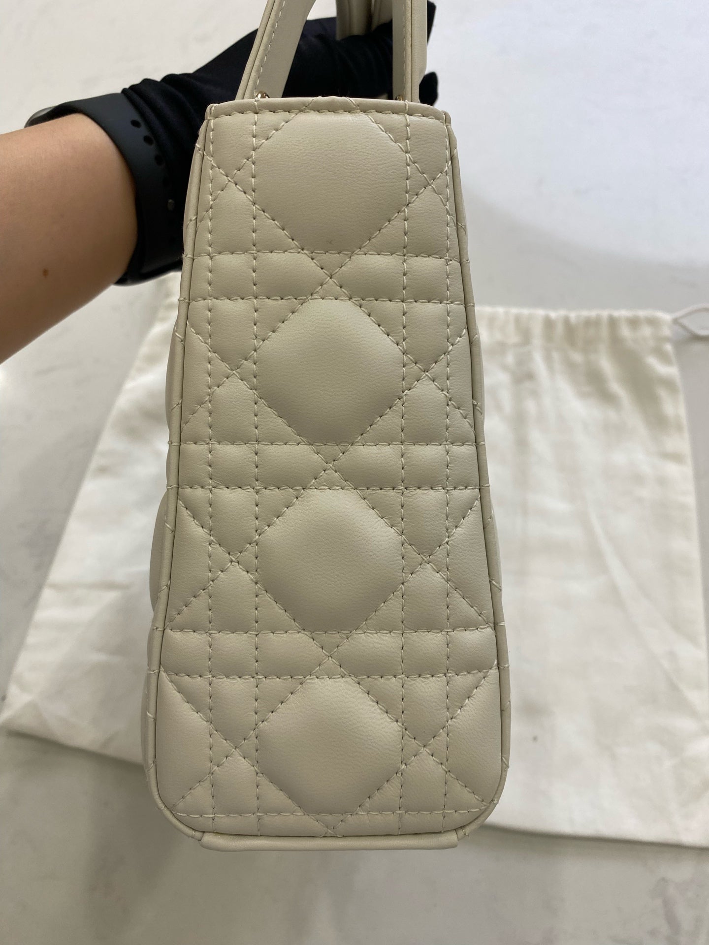 Dior Metal White Crossbody