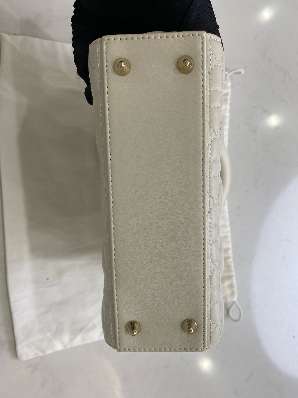 Dior Metal White Crossbody
