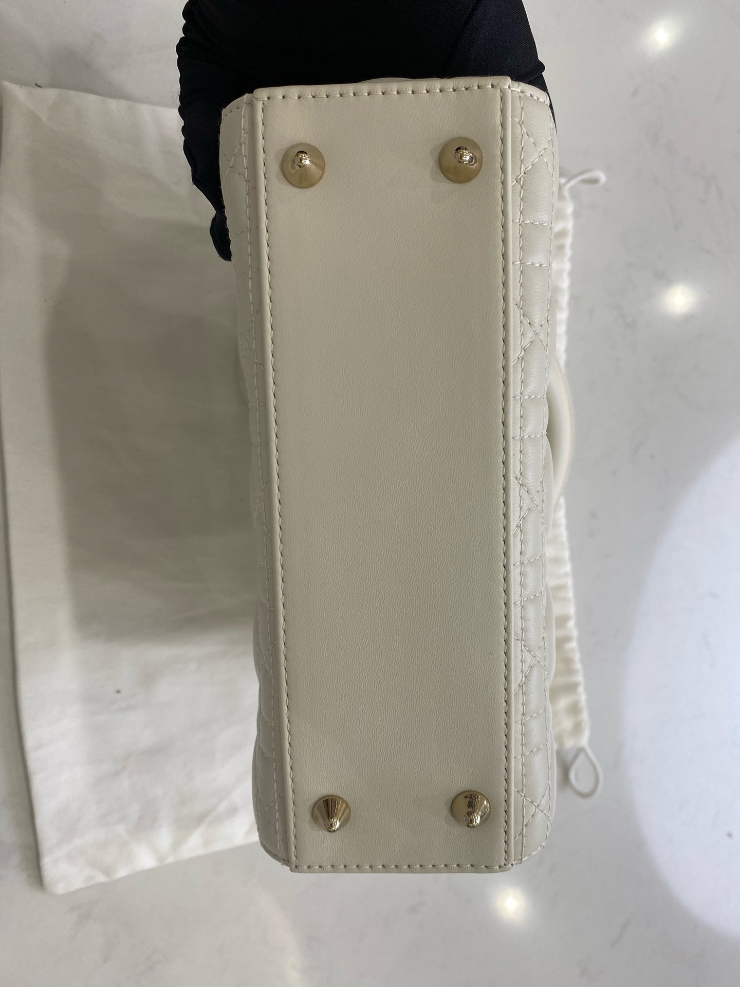 Dior Metal White Crossbody