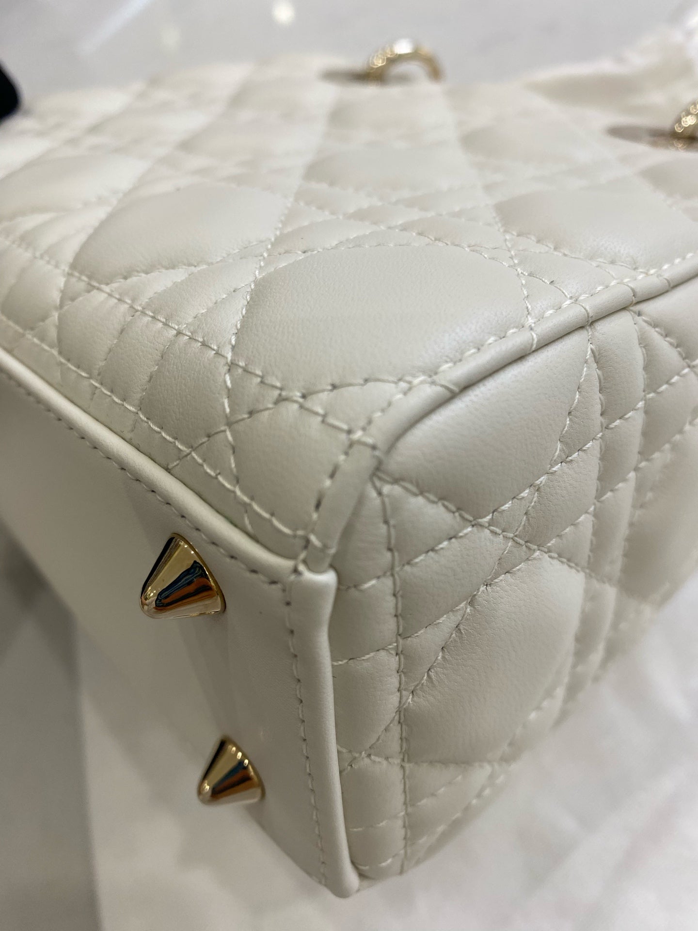 Dior Metal White Crossbody