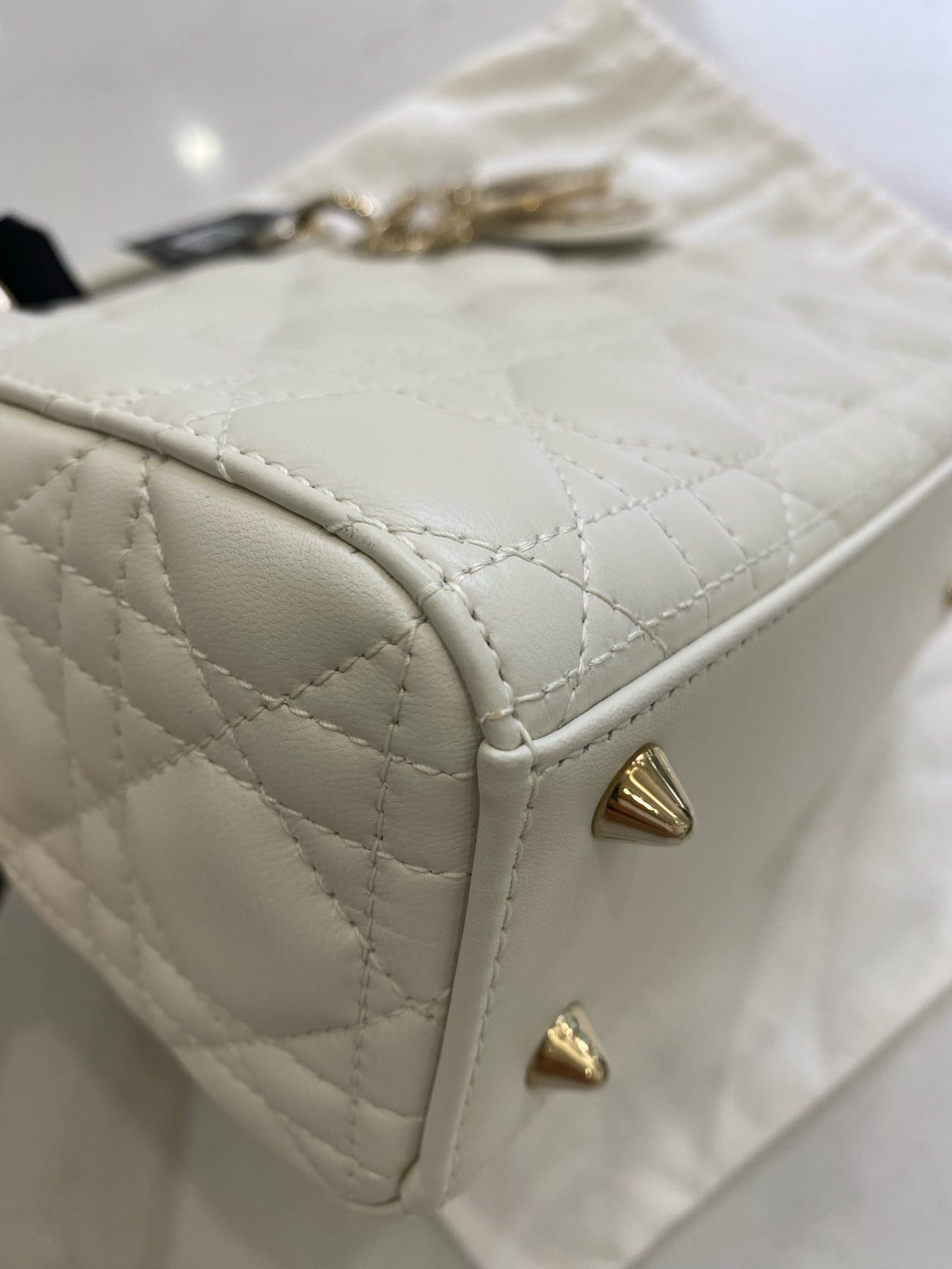 Dior Metal White Crossbody