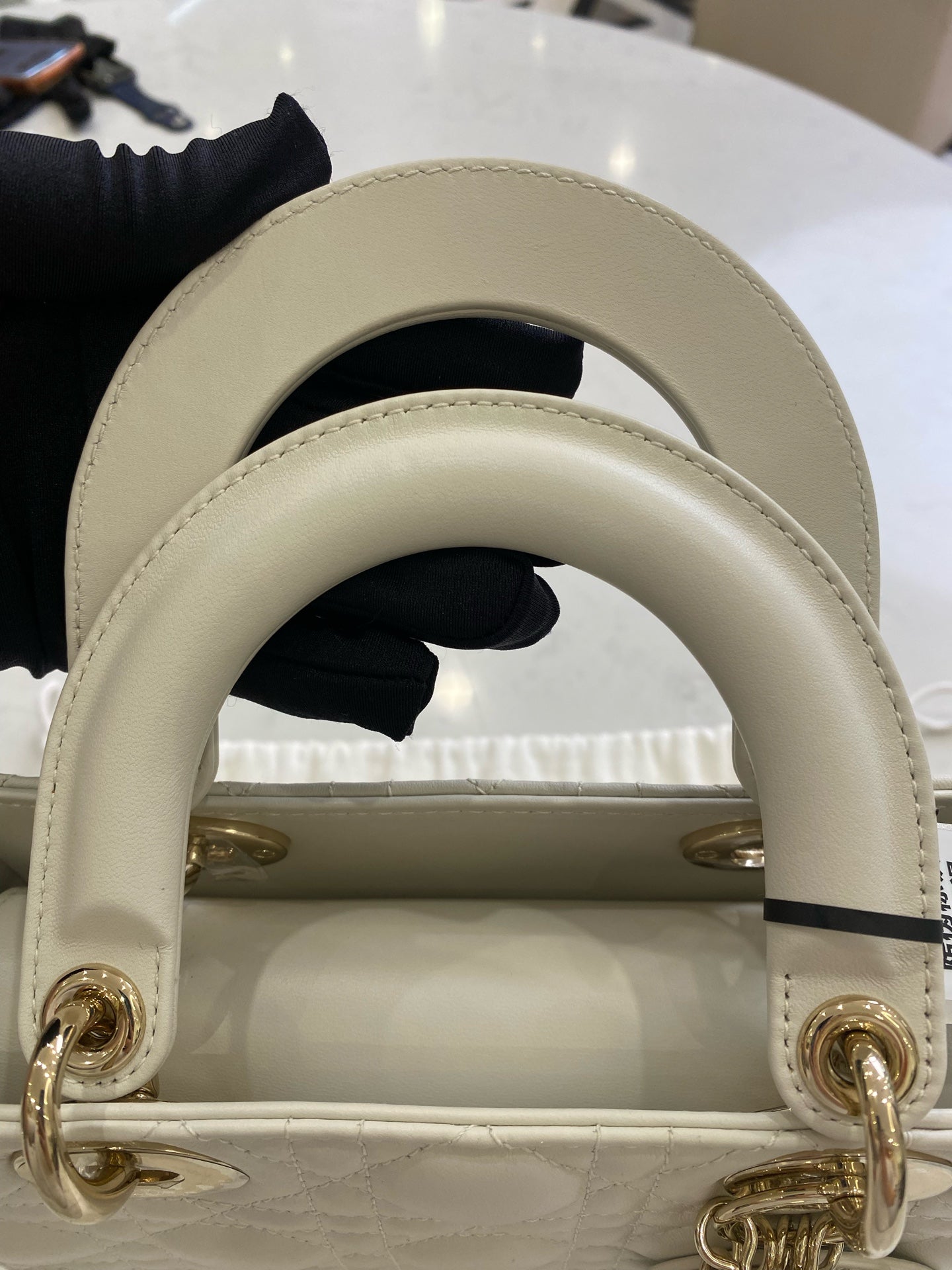 Dior Metal White Crossbody