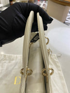 Dior Metal White Crossbody