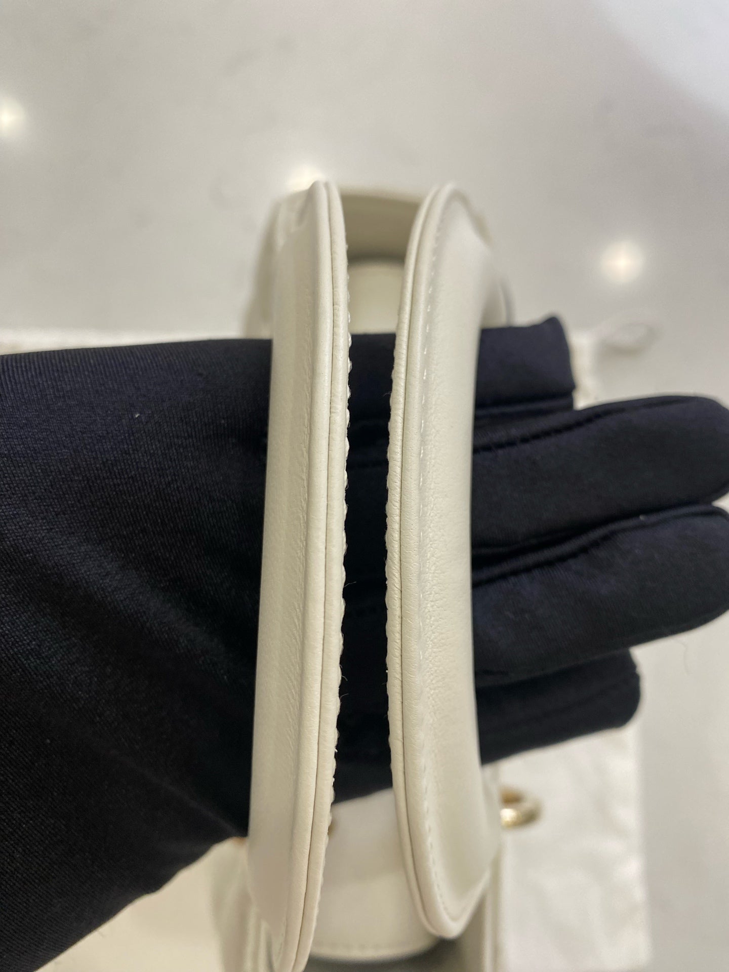 Dior Metal White Crossbody