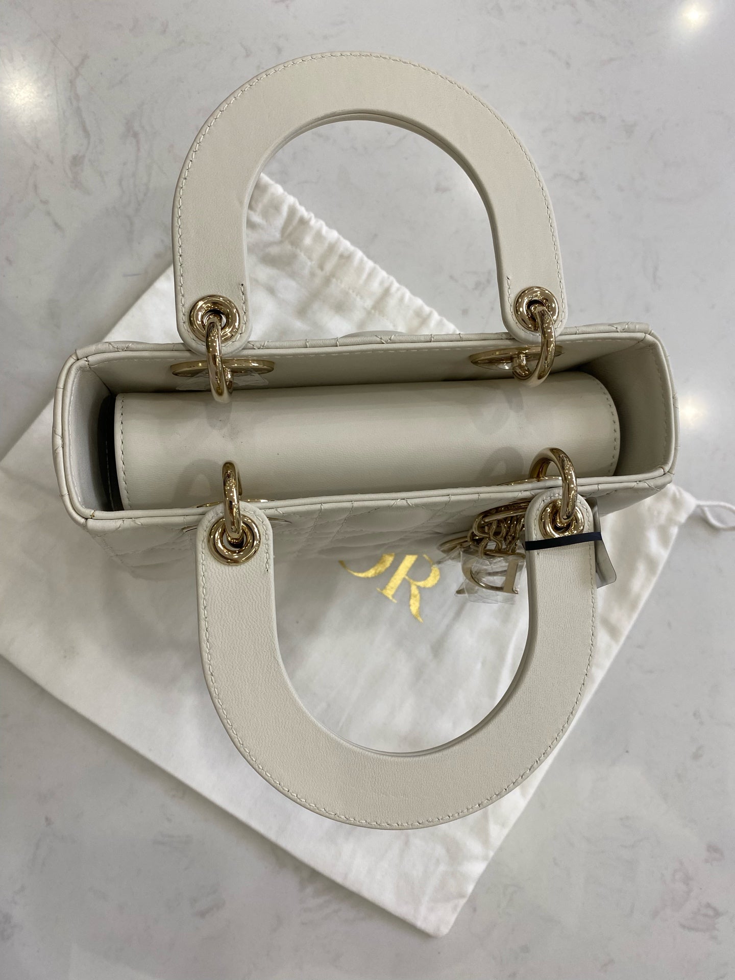 Dior Metal White Crossbody