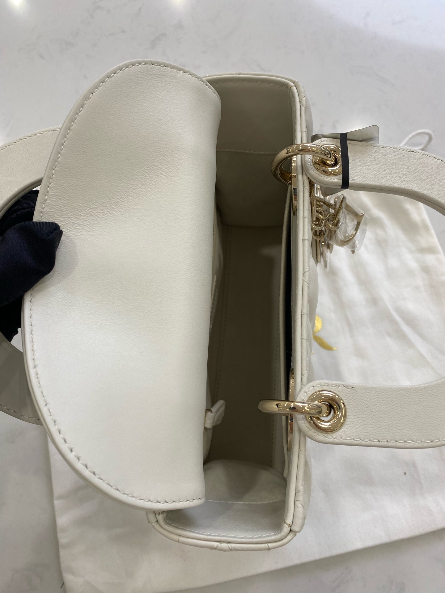 Dior Metal White Crossbody