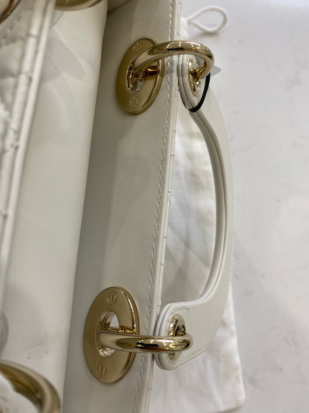 Dior Metal White Crossbody