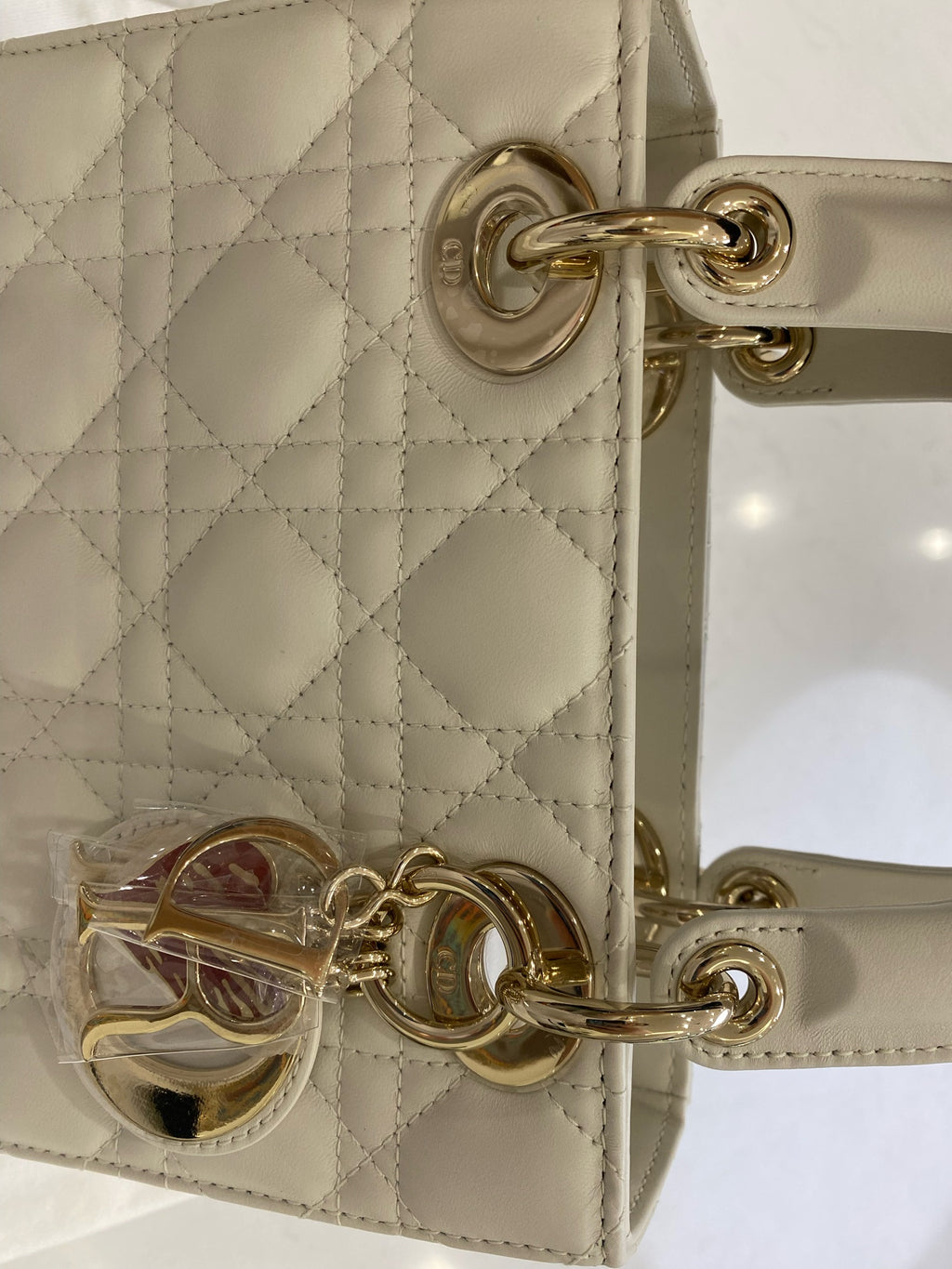 Dior Metal White Crossbody