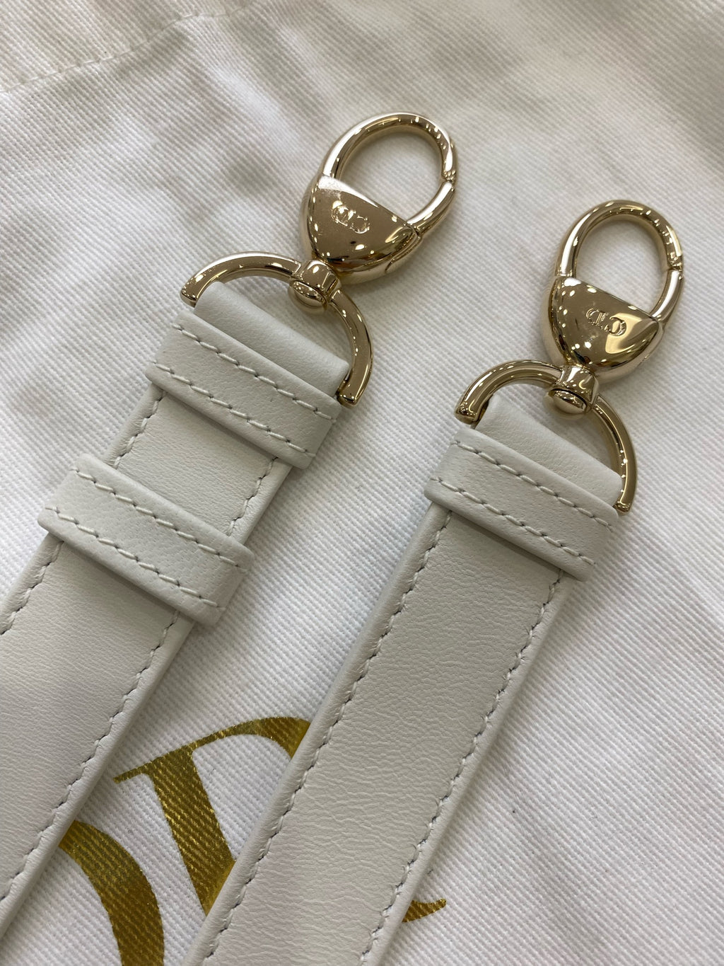 Dior Metal White Crossbody