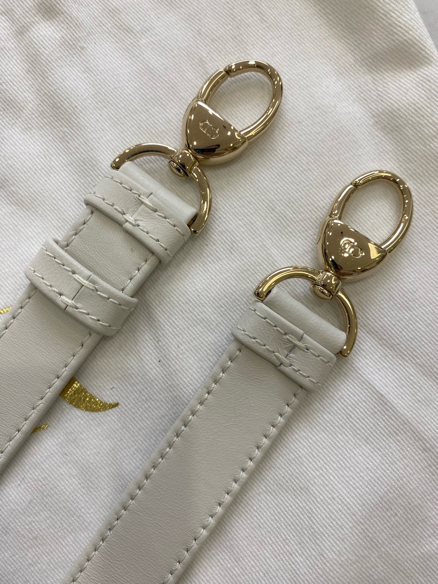 Dior Metal White Crossbody