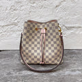 Louis Vuitton White Bucket & Drawstring Bag