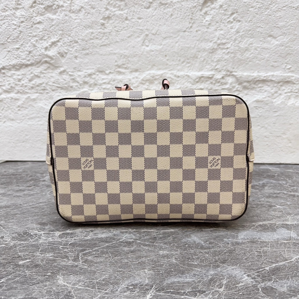 Louis Vuitton White Bucket & Drawstring Bag