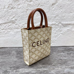 Celine White Tote