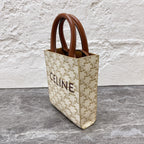 Celine White Tote