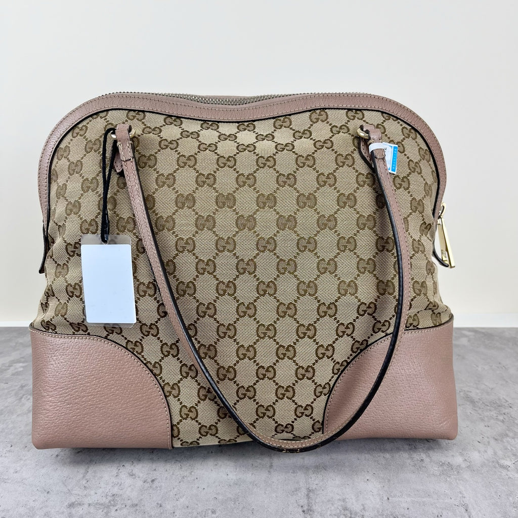 Gucci Canvas Pink Tote 323673-KH1BG-8866