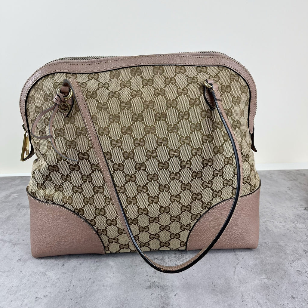 Gucci Canvas Pink Tote 323673-KH1BG-8866