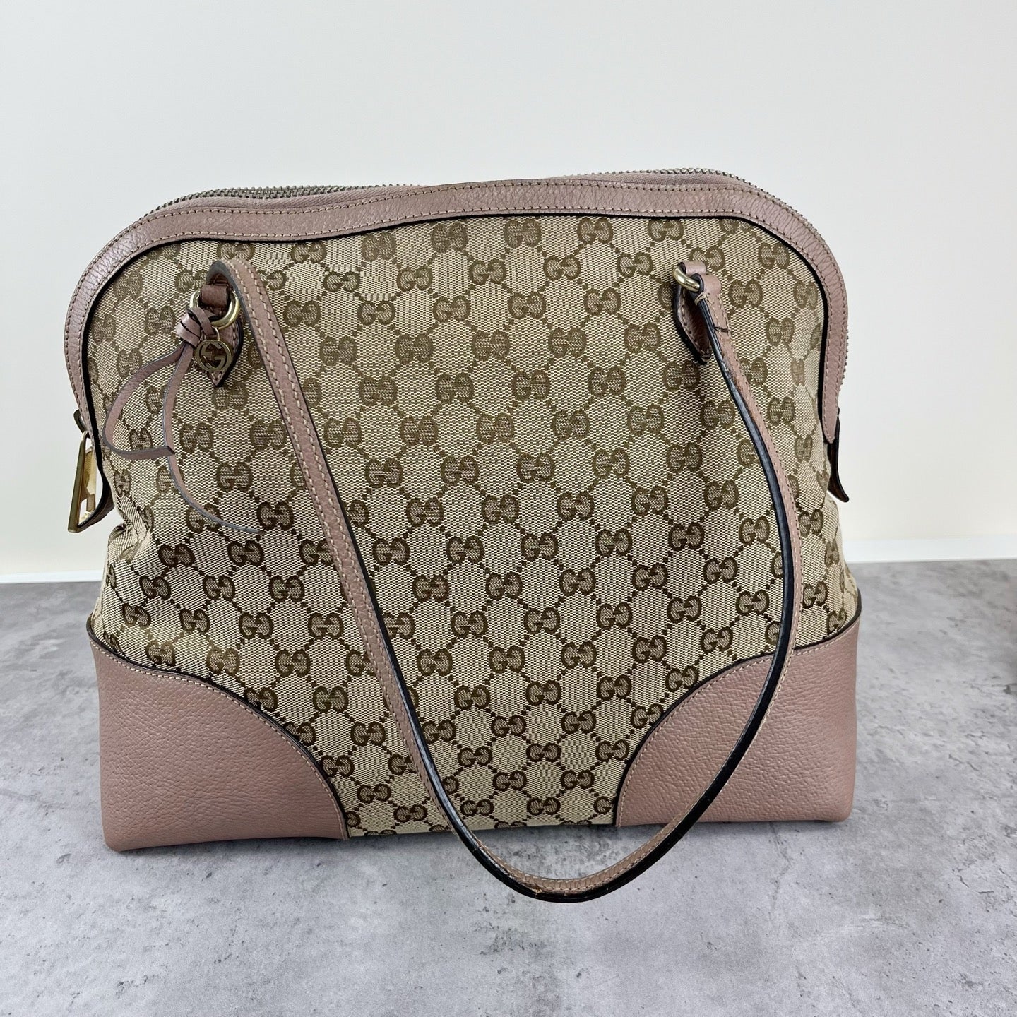Gucci Canvas Pink Tote 323673-KH1BG-8866