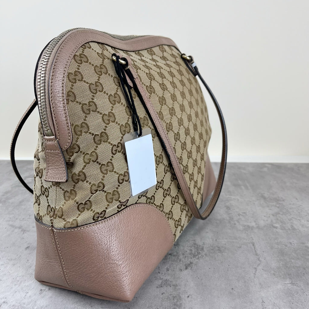 Gucci Canvas Pink Tote 323673-KH1BG-8866