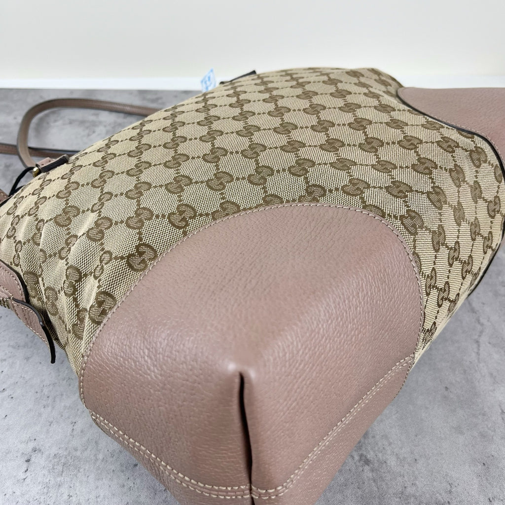 Gucci Canvas Pink Tote 323673-KH1BG-8866