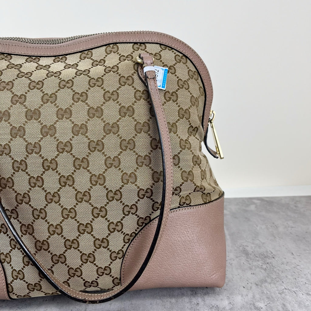 Gucci Canvas Pink Tote 323673-KH1BG-8866