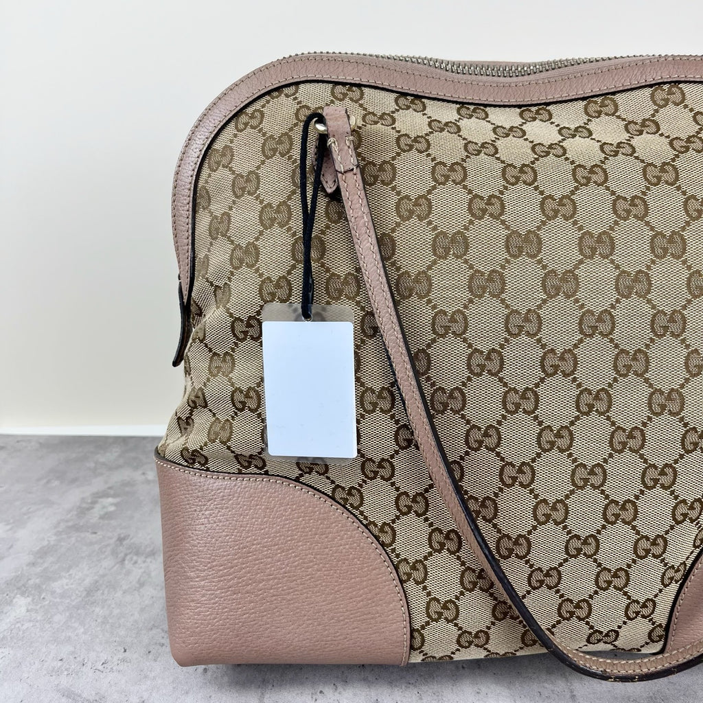 Gucci Canvas Pink Tote 323673-KH1BG-8866