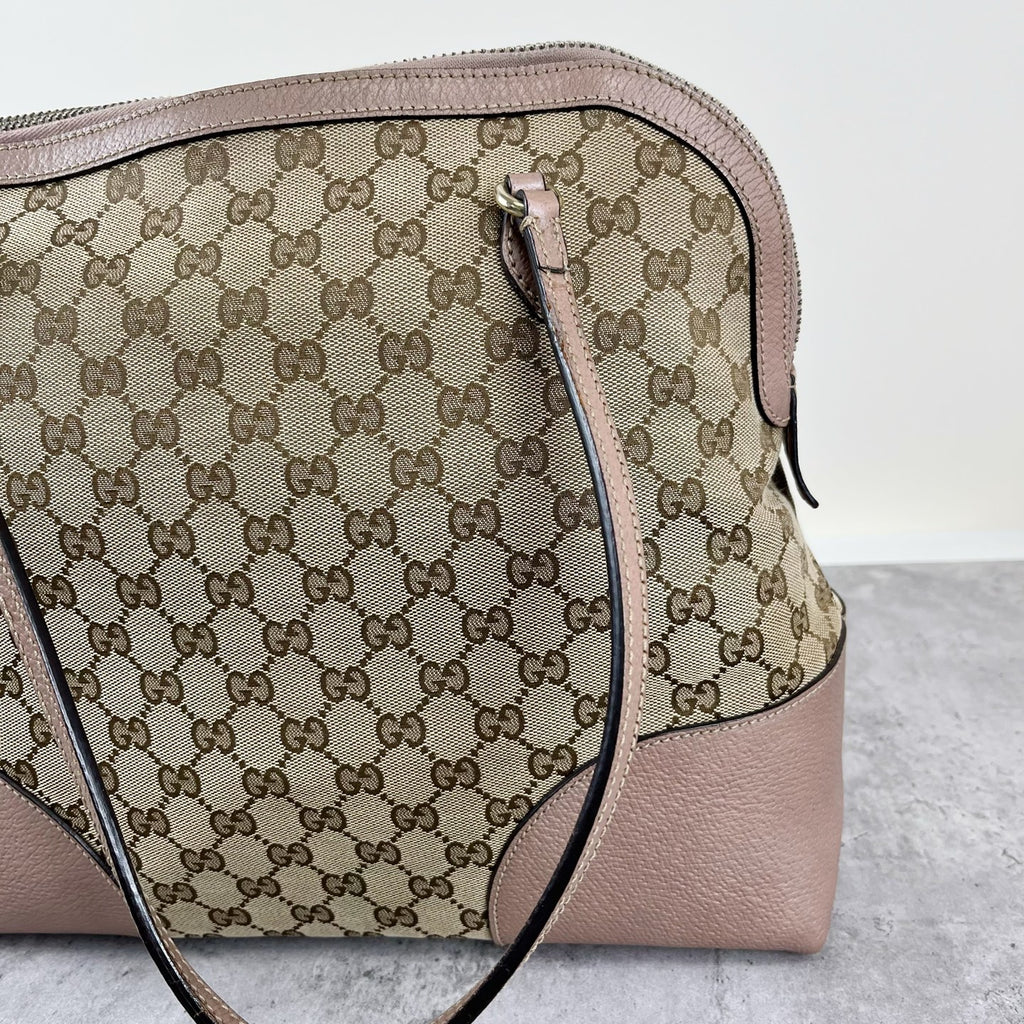 Gucci Canvas Pink Tote 323673-KH1BG-8866