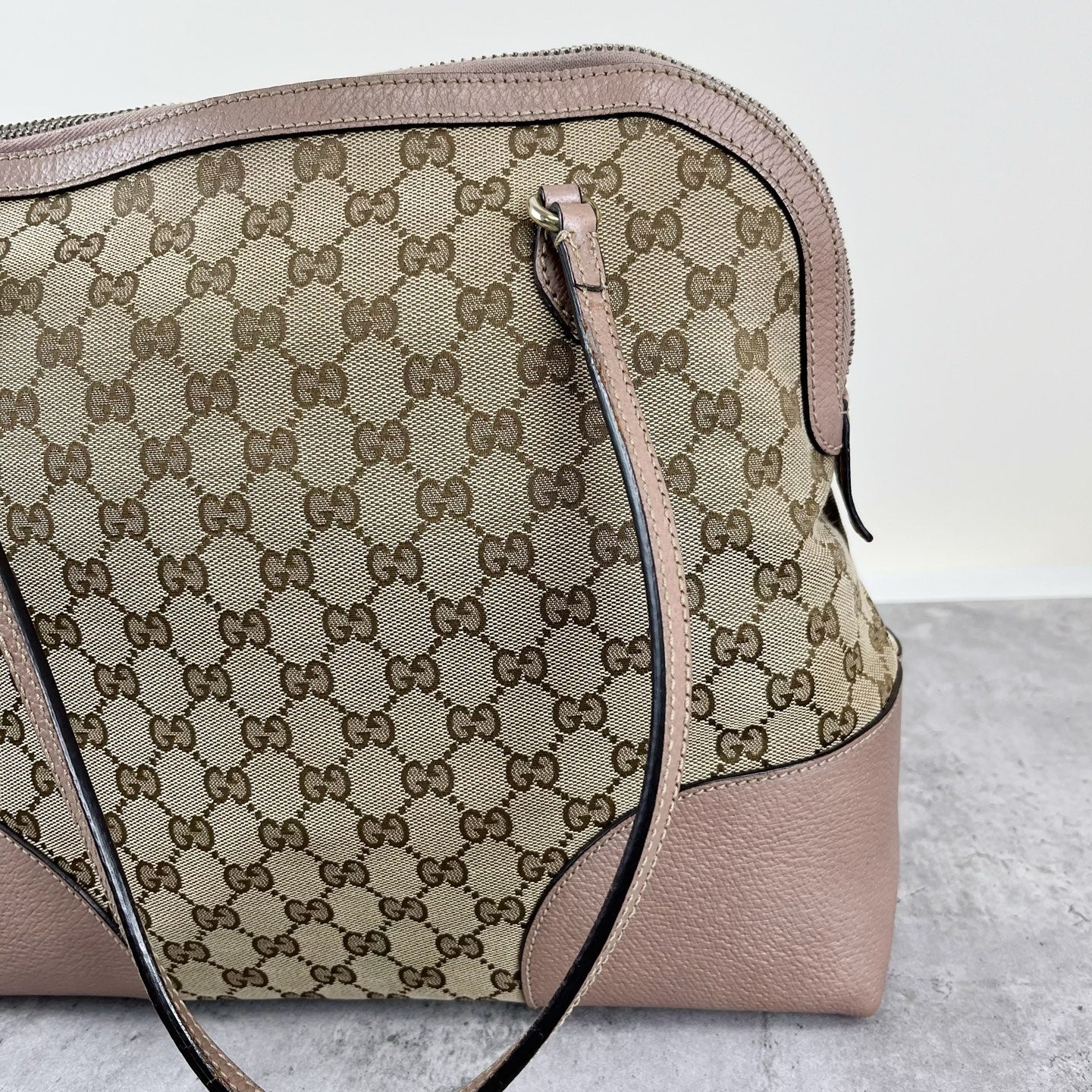 Gucci Canvas Pink Tote 323673-KH1BG-8866