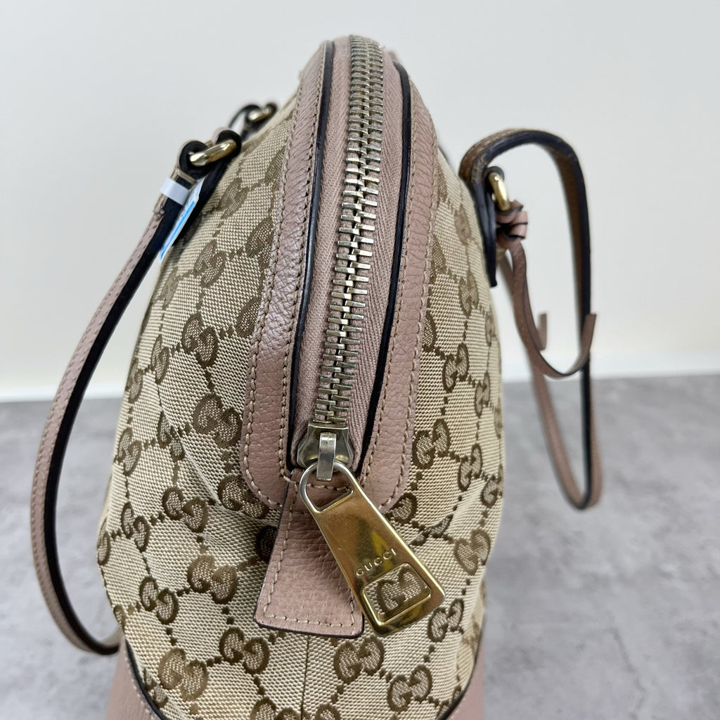 Gucci Canvas Pink Tote 323673-KH1BG-8866